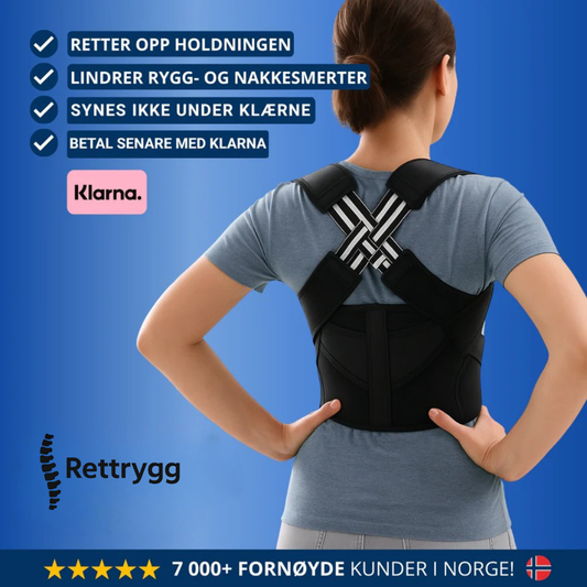 RettRygg™ - Løsningen på din holdning!