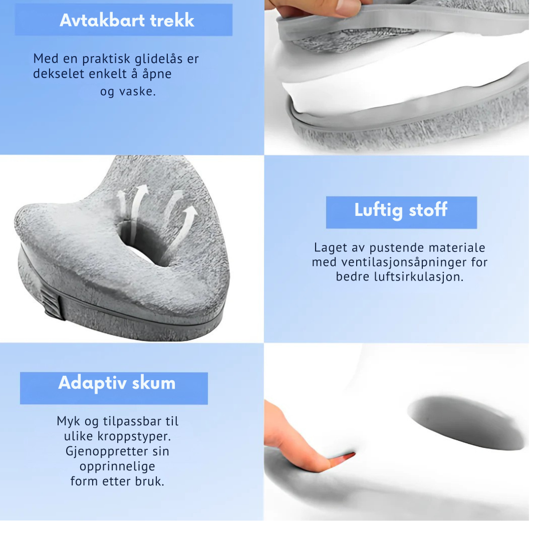 HipRest™-Støttepute - #1 Medisinsk bevist løsning mot hoftesmerter og isjias