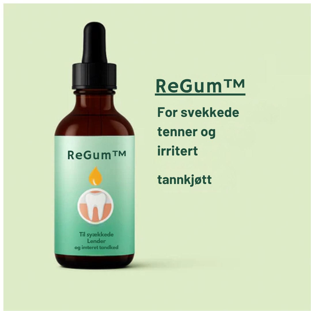 ReGum™- Sunn tannkjøtt. Et liv uten smerter.