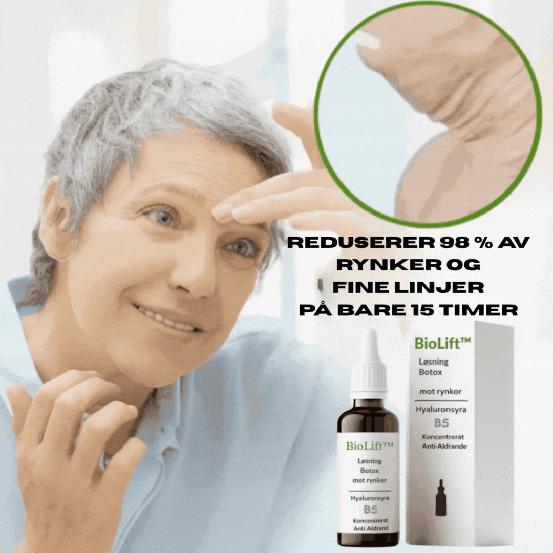 BioLift™ - Støtter hudens naturlige gjenoppretting – for færre linjer og mer fasthet, på en skånsom måte.