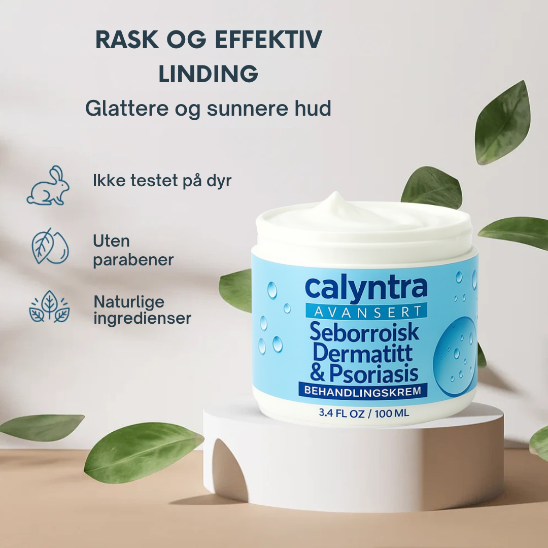Calyntra™ – Den milde løsningen mot vedvarende rødhet, kløe og flass