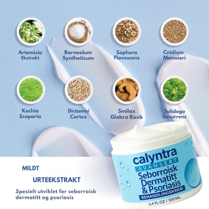 Calyntra™ – Den milde løsningen mot vedvarende rødhet, kløe og flass