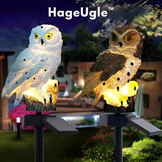 HageUgle™ – Levende lys og naturinspirert design med solkraft.