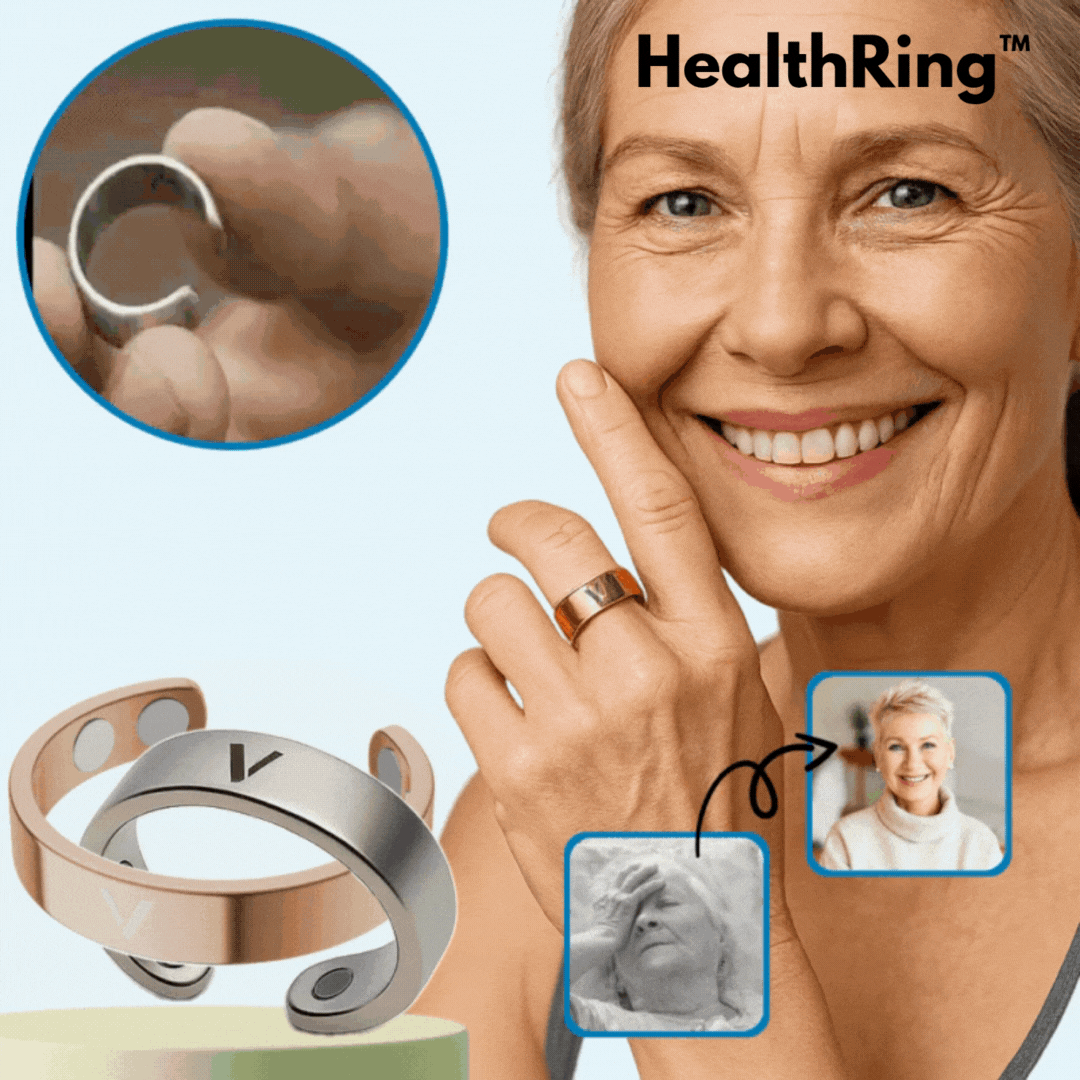 HealthRing™ | Fjerner kronisk smerte og gjenoppretter fullstendig velvære i kroppen med 97 % innen 3 dager!