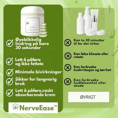 NerveEase™ - Fjern nervesmerter og prikking på bare 30 sekunder – umiddelbar og langvarig lindring!