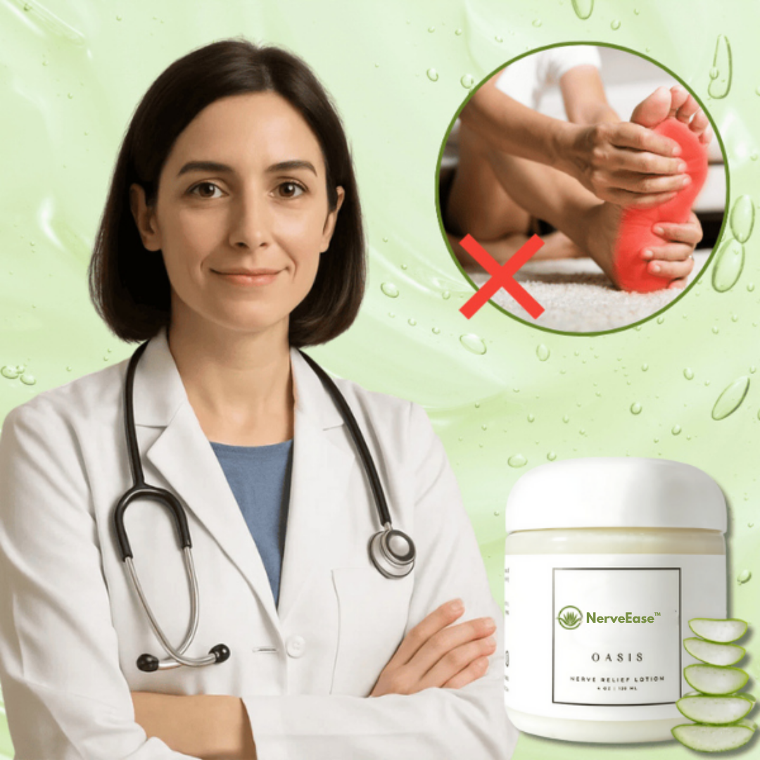 NerveEase™ - Fjern nervesmerter og prikking på bare 30 sekunder – umiddelbar og langvarig lindring!