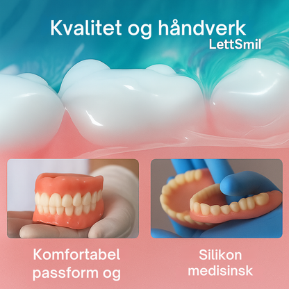 LettSmil™ – Komplet protese med sugeeffekt