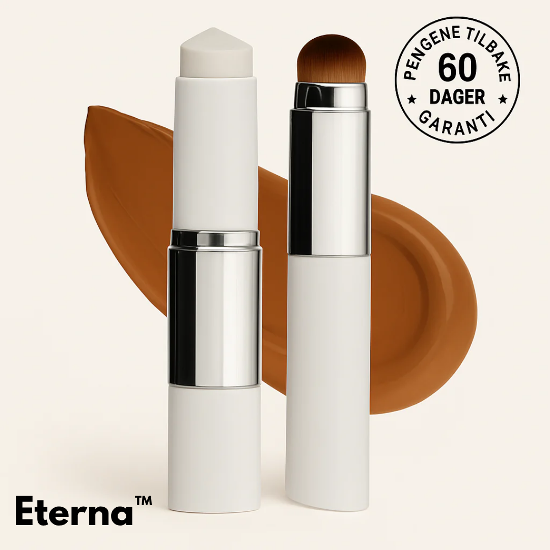 Eterna™ – Aldri mer feil nyanse foundation.